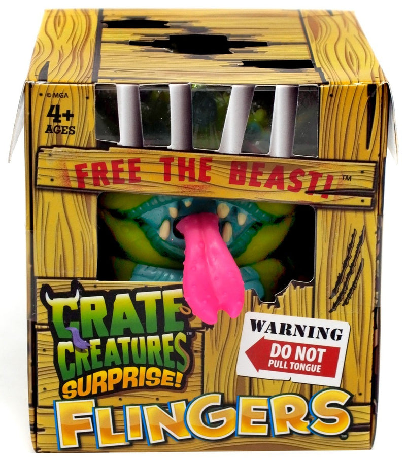 MGA Entertainment MGA551805 Crate Creatures Flingers Assorted On Castle Toys