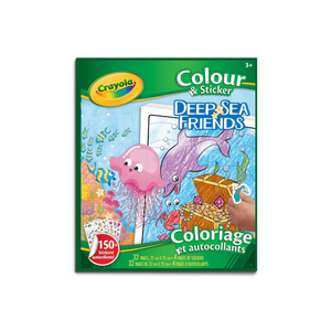 Crayola - 04-0691 | Deep Sea Friends Colour & Sticker