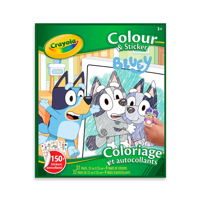 Crayola - 06920 | Bluey Colour & Sticker