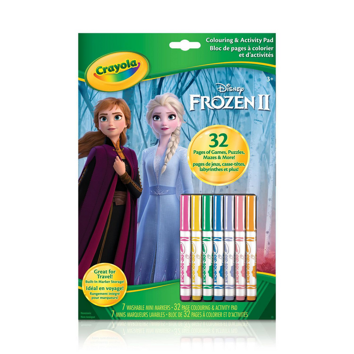 Crayola - 58920 | Colouring & Activity Pad - Frozen 2
