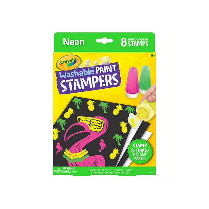Crayola - 54-6250 | Neon Paint Stampers