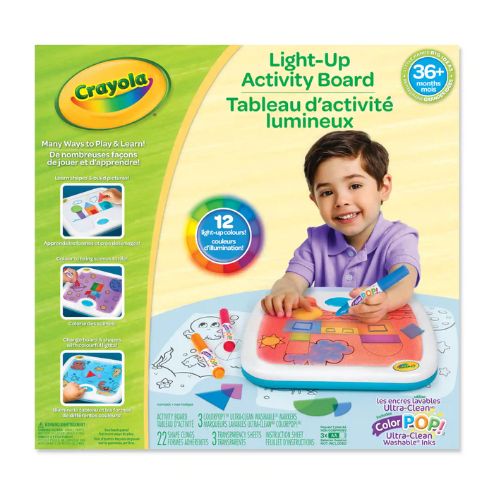 Crayola - 80-6913 | Light-Up Activity Board