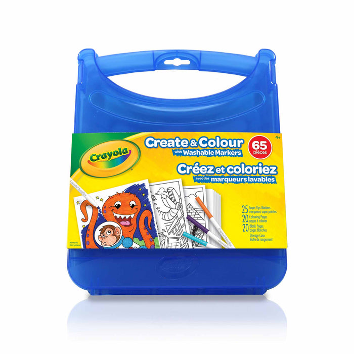Crayola - 58-8662 | Create & Colour with Washable Markers