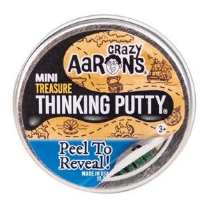 Crazy Aaron's Thinking Putty - DQ01 | Treasure Surprise - Assorted Mini Tin (One per Purchase)