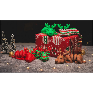 Curious Critters - 97627 | Rambunctious Reindeers: Brown (LG)