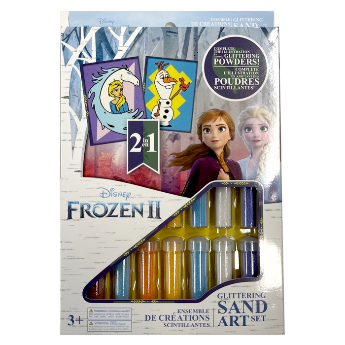 Disney - DS-33 | 2-In-1 Glittering Sand Art Set - Frozen 2