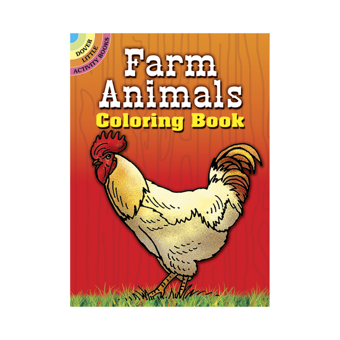 8 | Farm Animals Coloring Book