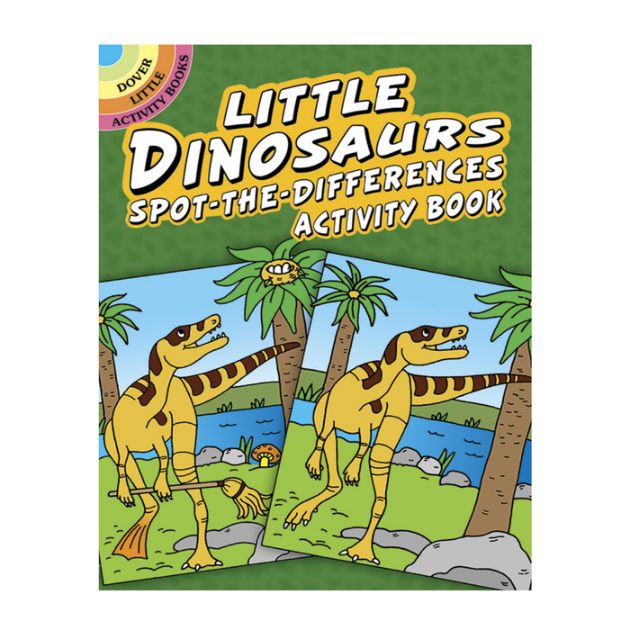 Dover Storybooks - 41613 | Little Dinosaur Spot the Differences Book By: D'Amico Newman