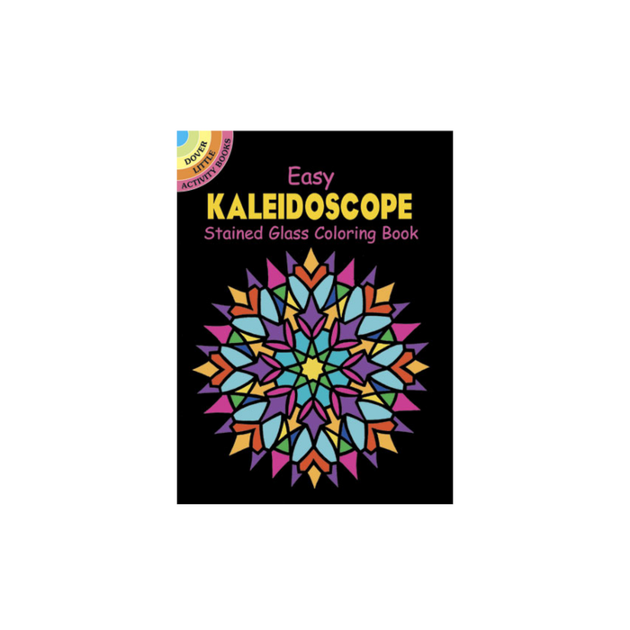 Dover Storybooks - 44182 | Easy Kaleidoscope Stained Glass Coloring Book by A. G. Smith