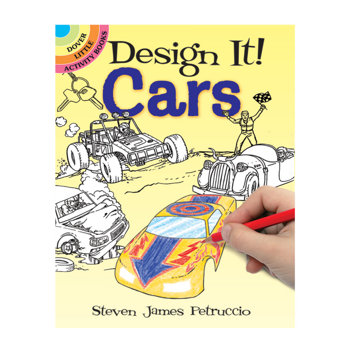 1 | Design It Cars Activity Book By Petruccio