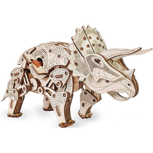 Eco-Wood-Art - 570 | DIY Triceratops - 283 PC 3D Puzzle