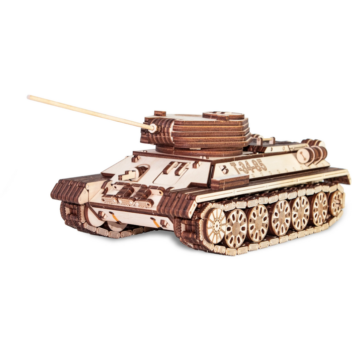 Eco-Wood-Art - 822 | DIY Tank T34-85 - 965 PC 3D Puzzle