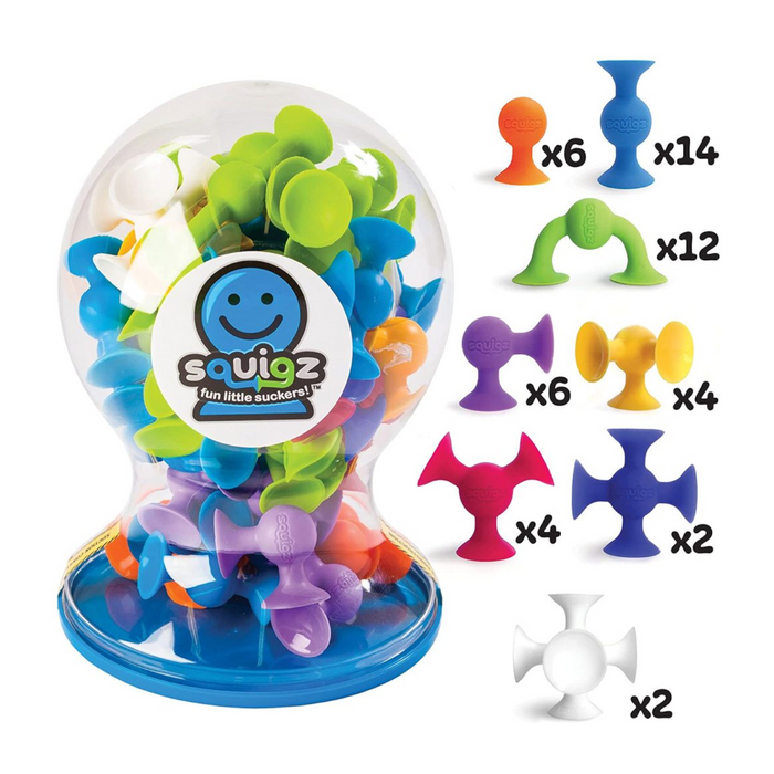 Fat Brain Toy Co - FA088-2 | Squigz Deluxe Set