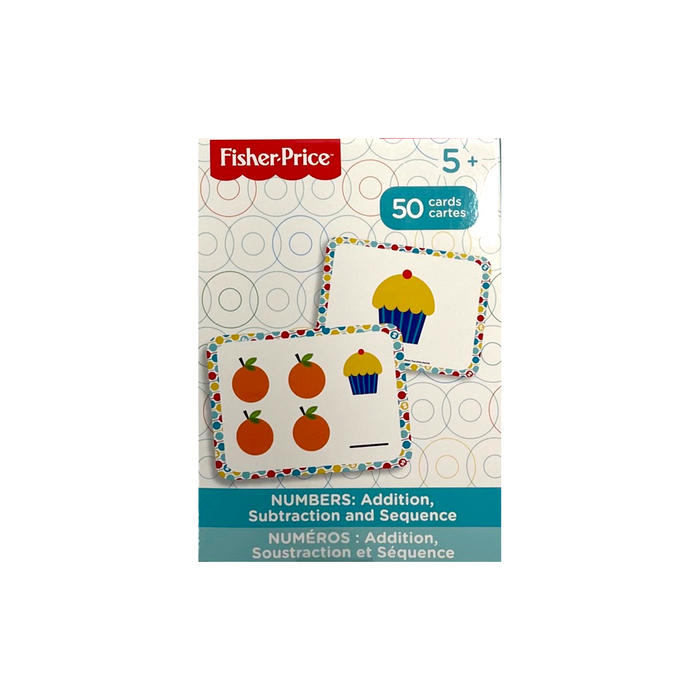 Fisher Price - 40225790 | Flash Cards - Addition, Subtraction & Sequence