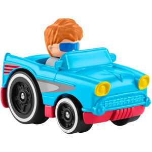 Fisher Price - GMJ25 | Fisher Price New Wheelies Blue Classic Car