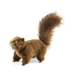 Folkmanis Puppets - 2735 | Mini Red Squirrel Finger Puppet
