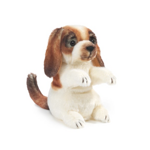 Folkmanis Puppets - 2792 | Mini Dog Finger Puppet