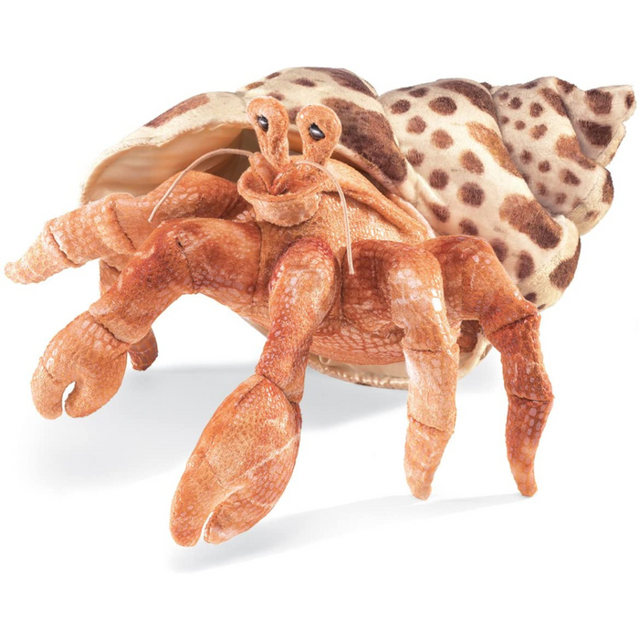 Folkmanis Puppets - 2867 | Hermit Crab Puppet