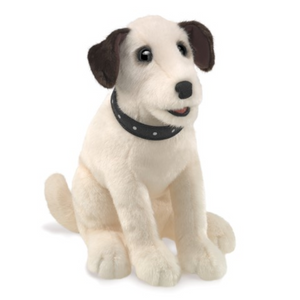 Folkmanis Puppets - 3132 | Sitting Terrier Puppet