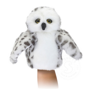 Folkmanis Puppets - 3151 | Little Snowy Owl  Puppet