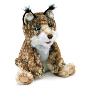 Folkmanis Puppets - 3158 | Bobcat Kitten Puppet