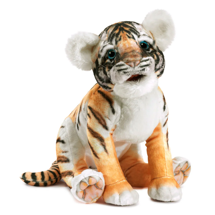 Folkmanis Puppets - 3190 | Baby Tiger Puppet