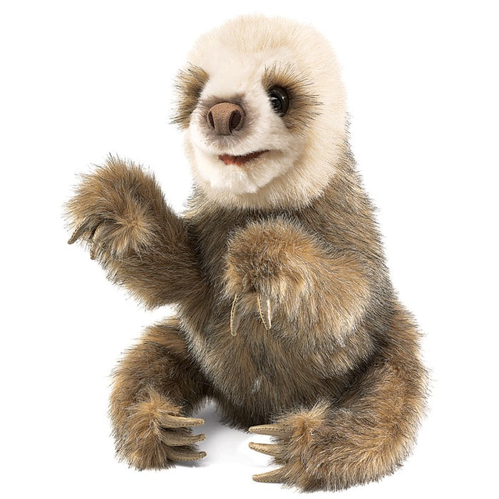 Folkmanis Puppets - 2927 | Baby Sloth - Puppet