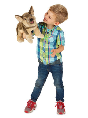 Folkmanis Puppets - 3116 | German Shepherd Puppy Puppet