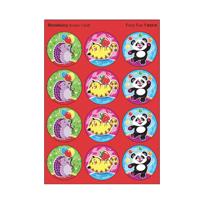 3 | Furry Fun/Strawberry SNS Stickers