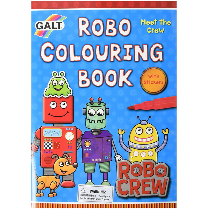 208 | Robo Colouring Book