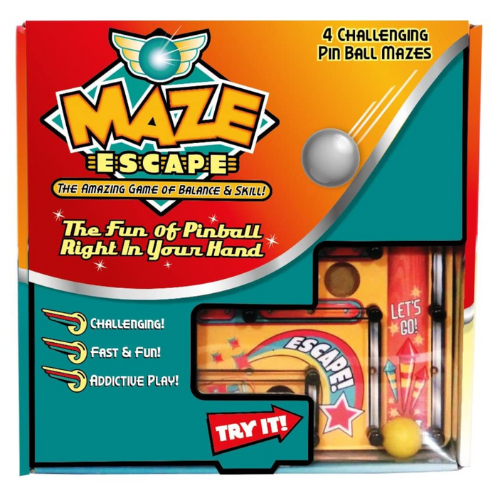1 | Maze Escape: 4 Challenging Pin Ball Mazes