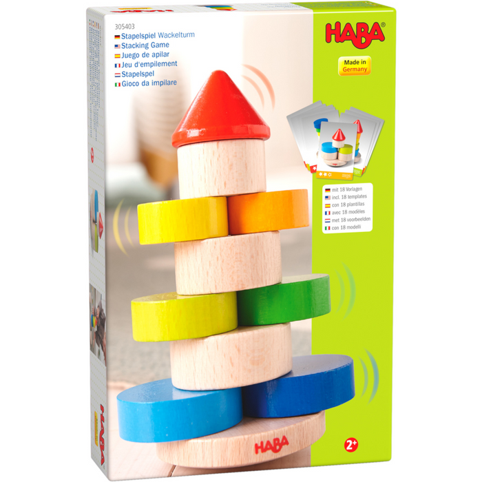 Haba - 305403 | Wobbly Tower Stacking Game