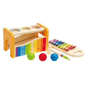 Hape Pound And Tap Bench Wooden - E0305