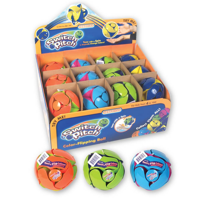 6 | Switch Pitch Ball - Assorted Colours (One per Purchase)
