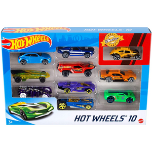 Hot Wheels - 54886 | 10 Car Gift Pack - Assorted Styles