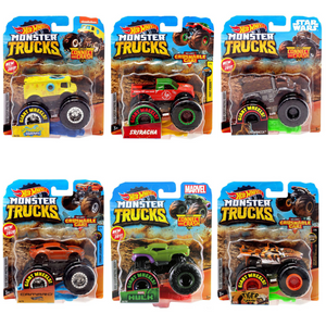 Hot Wheels - FYJ44 | Monster Truck 1:64 - Assorted (One per Purchase)