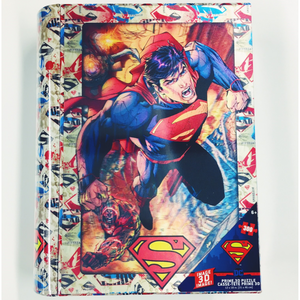 Imports Dragon - 35622 | 3D Image Tin Book Puzzle DC Comics: Superman (300pc)