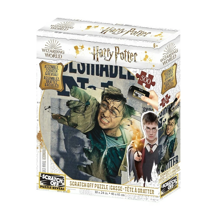 Prime3D - 37506 | Scratch OFF Harry Potter Wanted 500pc