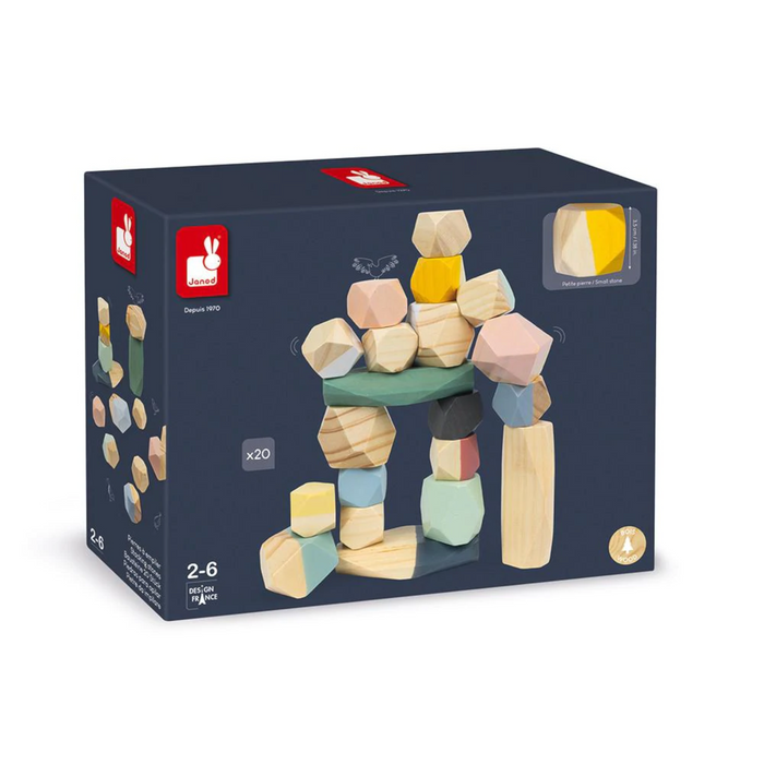 Janod - 04401 | Sweet Cocoon Stacking Stones
