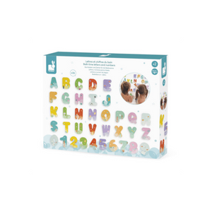 Janod - JO4709 | Bath Time Letters and Numbers
