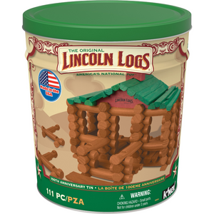 K'NEX - 00854 | Lincoln Logs 100th Anniversary (111PC)