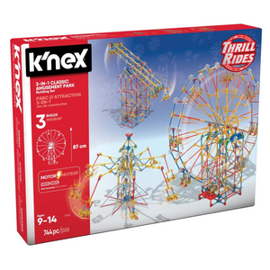 K'NEX - 17035 | K'Nex Motorized Amusement Park Building Set (741PC)