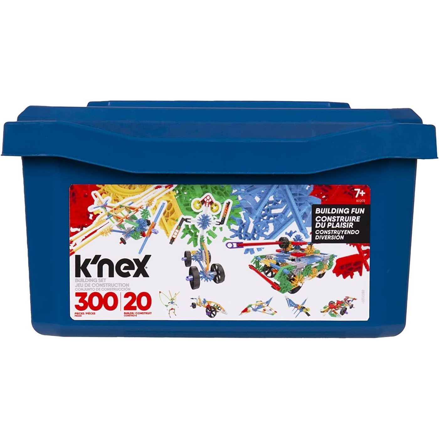 K'NEX - 80202 | K'Nex Classics 300PC Building Fun Tub – Castle Toys