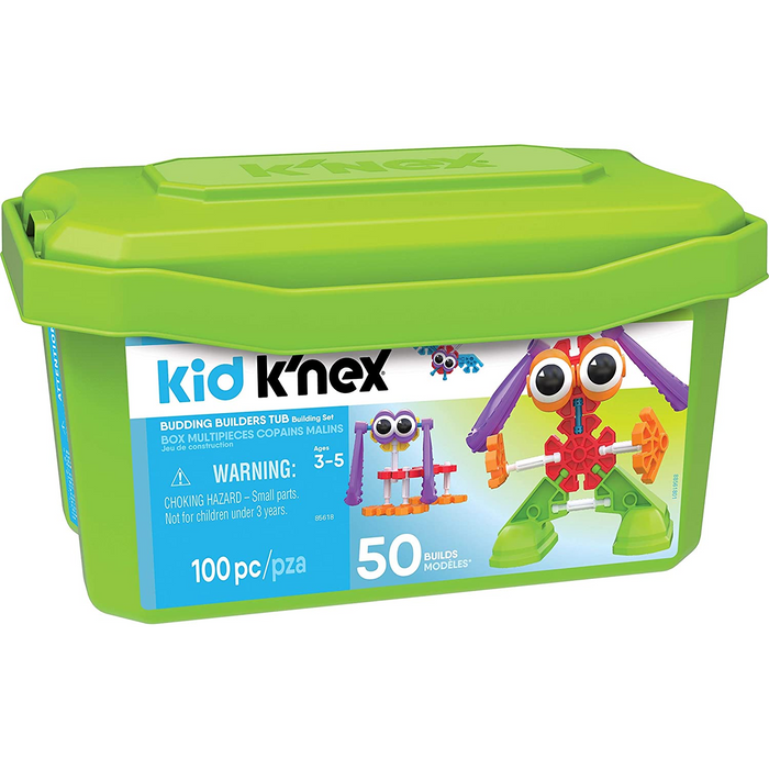 K'NEX - 85618 | K'Nex Kid Budding Builder's Tub (100PC)