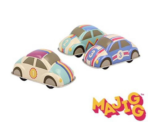 8 | Pull Back Tin Car - Assorted (One Per Purchase)