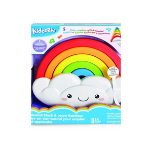 Products Kidoozie - G02671 | Musical Stack & Learn Rainbow
