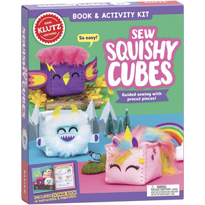 Klutz - 64376 | Sew Squishy Cubes Craft Kit