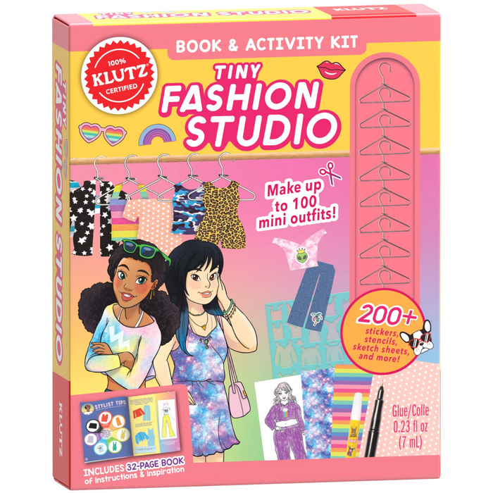 Klutz - 72269 | Tiny Fashion Studio Craft Kit