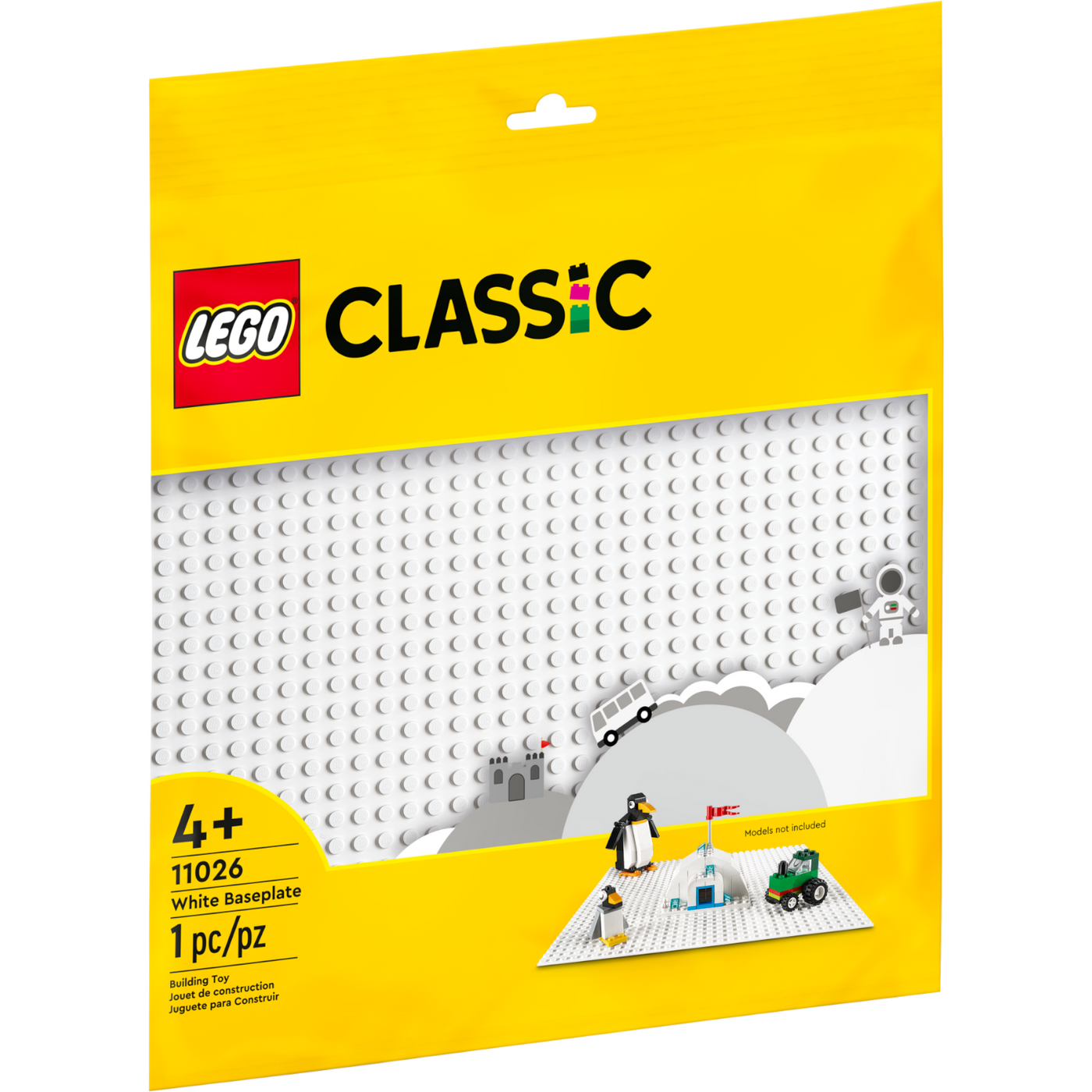 LEGO 11026 White Baseplate Castle Toys
