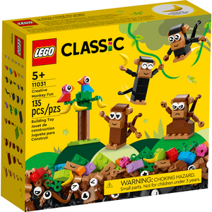 LEGO - 11031 | Classic: Creative Monkey Fun
